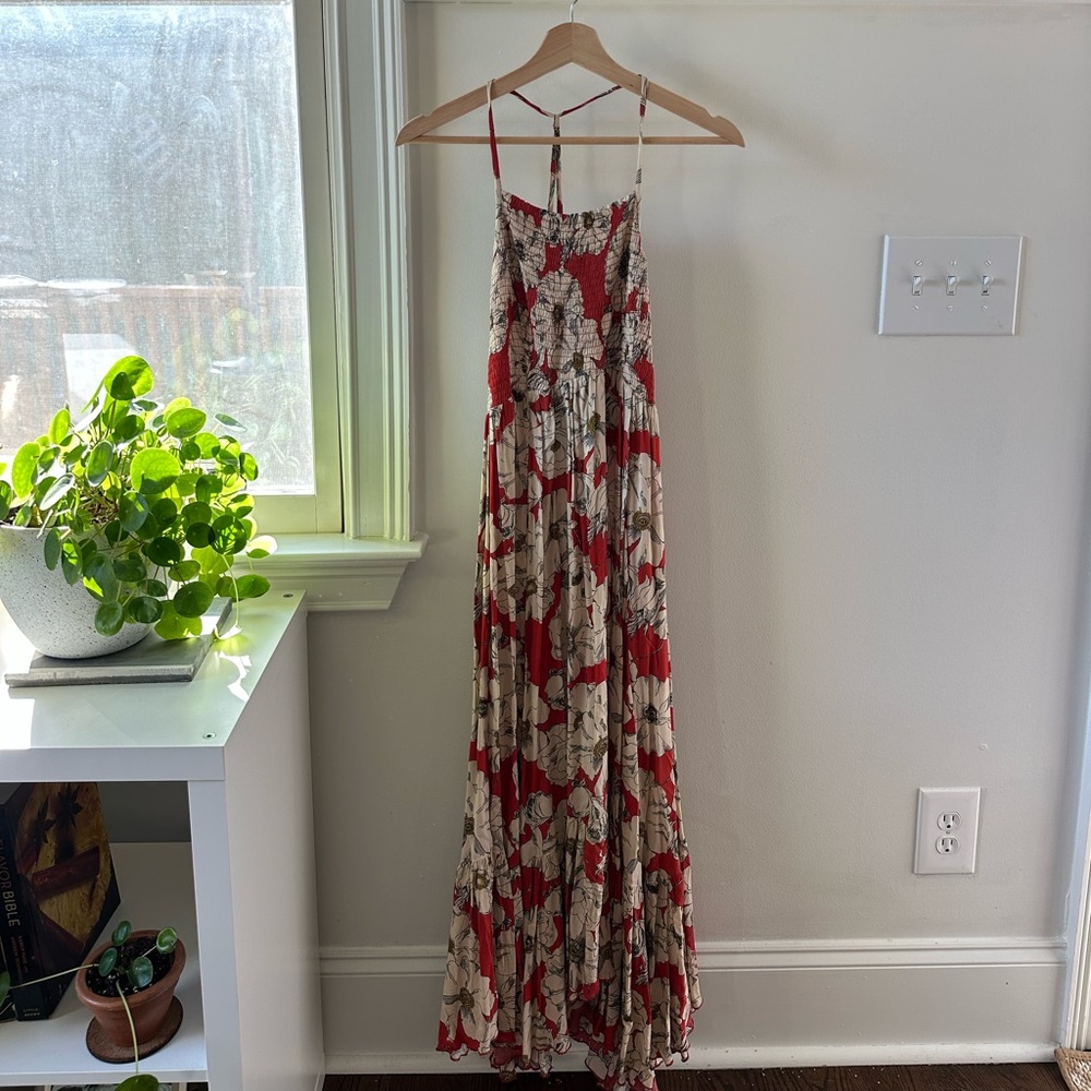 Free People Floral Maxi Dress